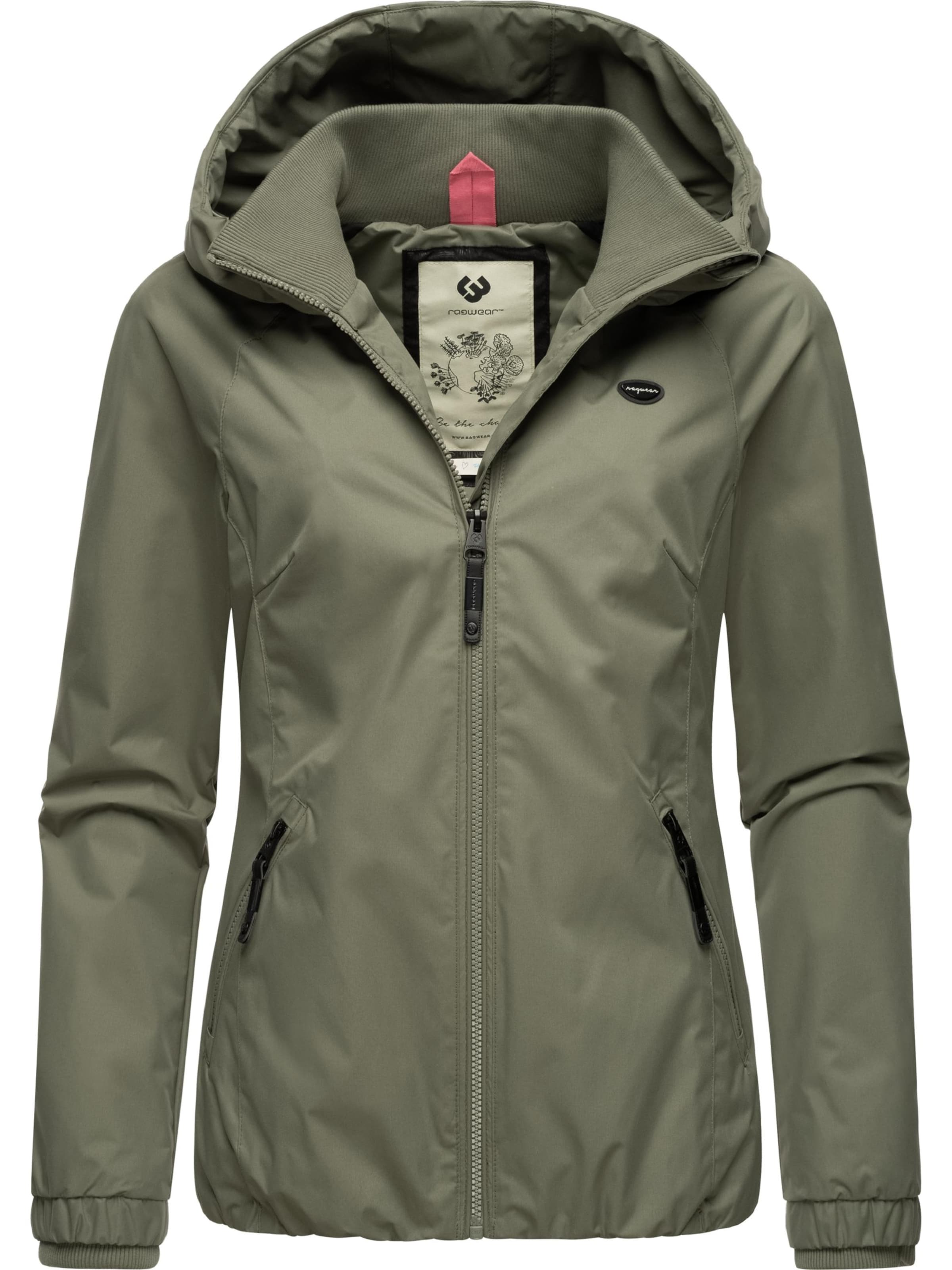 Veste fonctionnelle 'Dizzie' Ragwear en vert : devant
