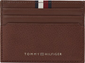 TOMMY HILFIGER Kartenetui in Braun