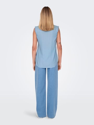 Camicia da donna 'KIMMI' di ONLY in blu