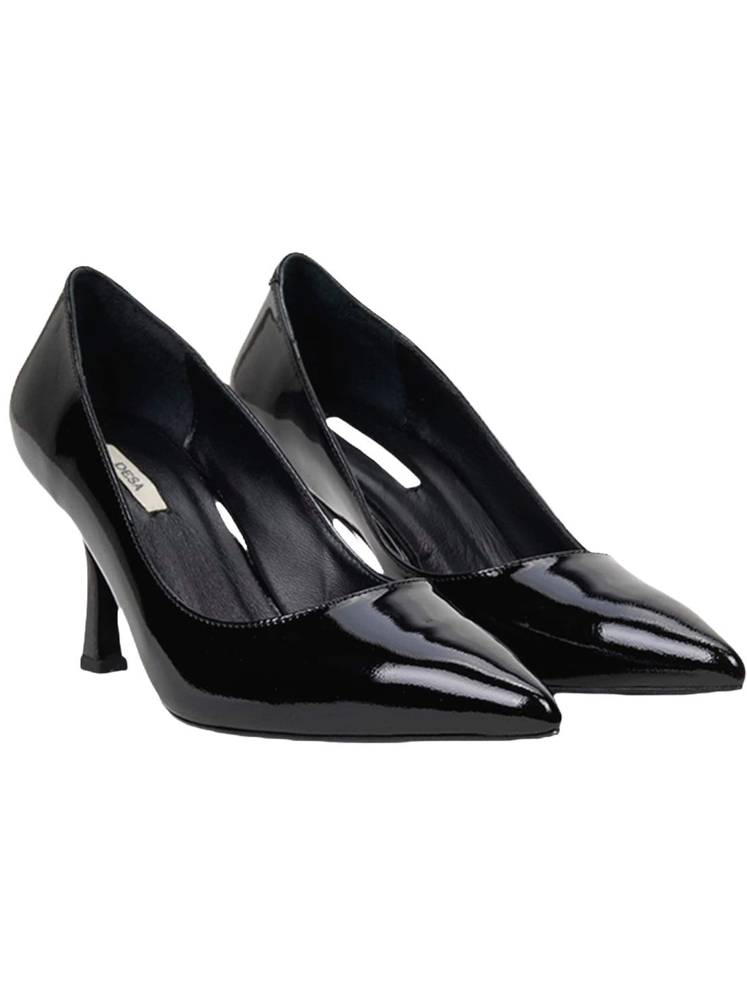 Desa - Zapatos con plataforma 'Pumps' en negro