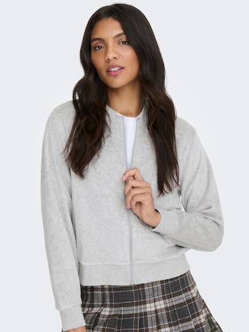 Veste de survêtement 'JDYVIDA' JDY en gris