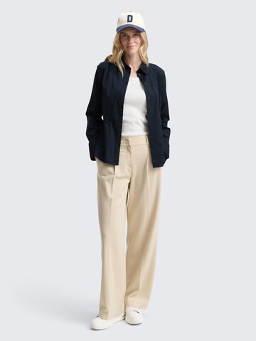 TOM TAILOR Bluse in Blau
