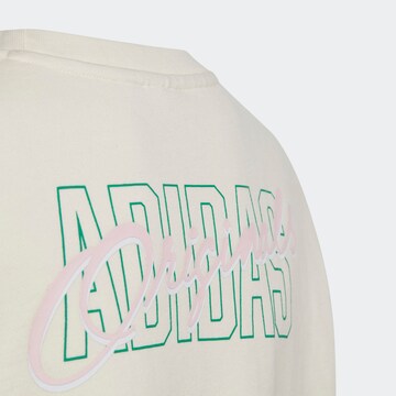 ADIDAS ORIGINALS Sweatshirt 'Graphic Print ' in White