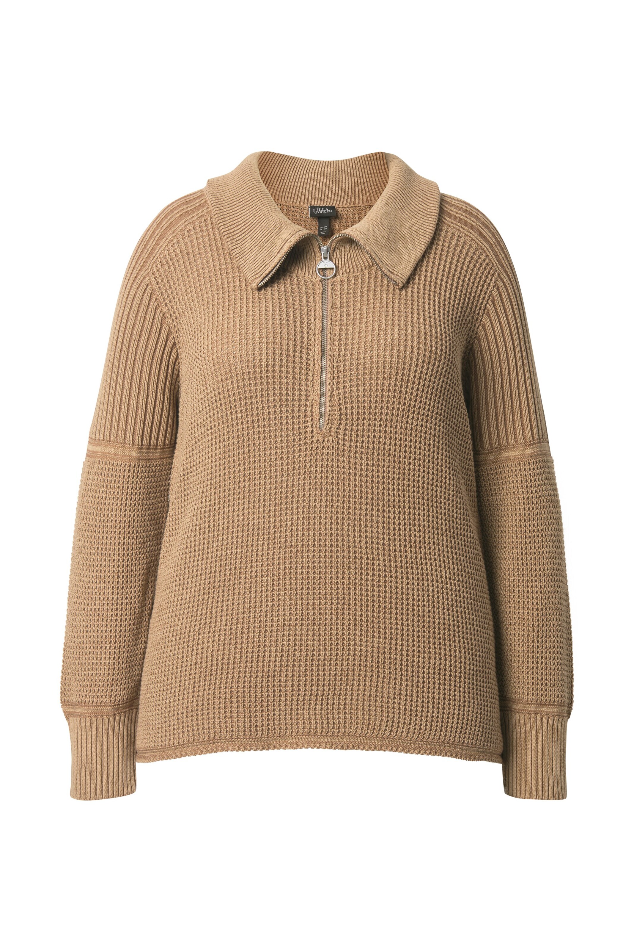 Ulla Popken Pullover in Braun: Vorderseite