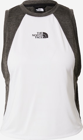 Haut de sport THE NORTH FACE en blanc : devant