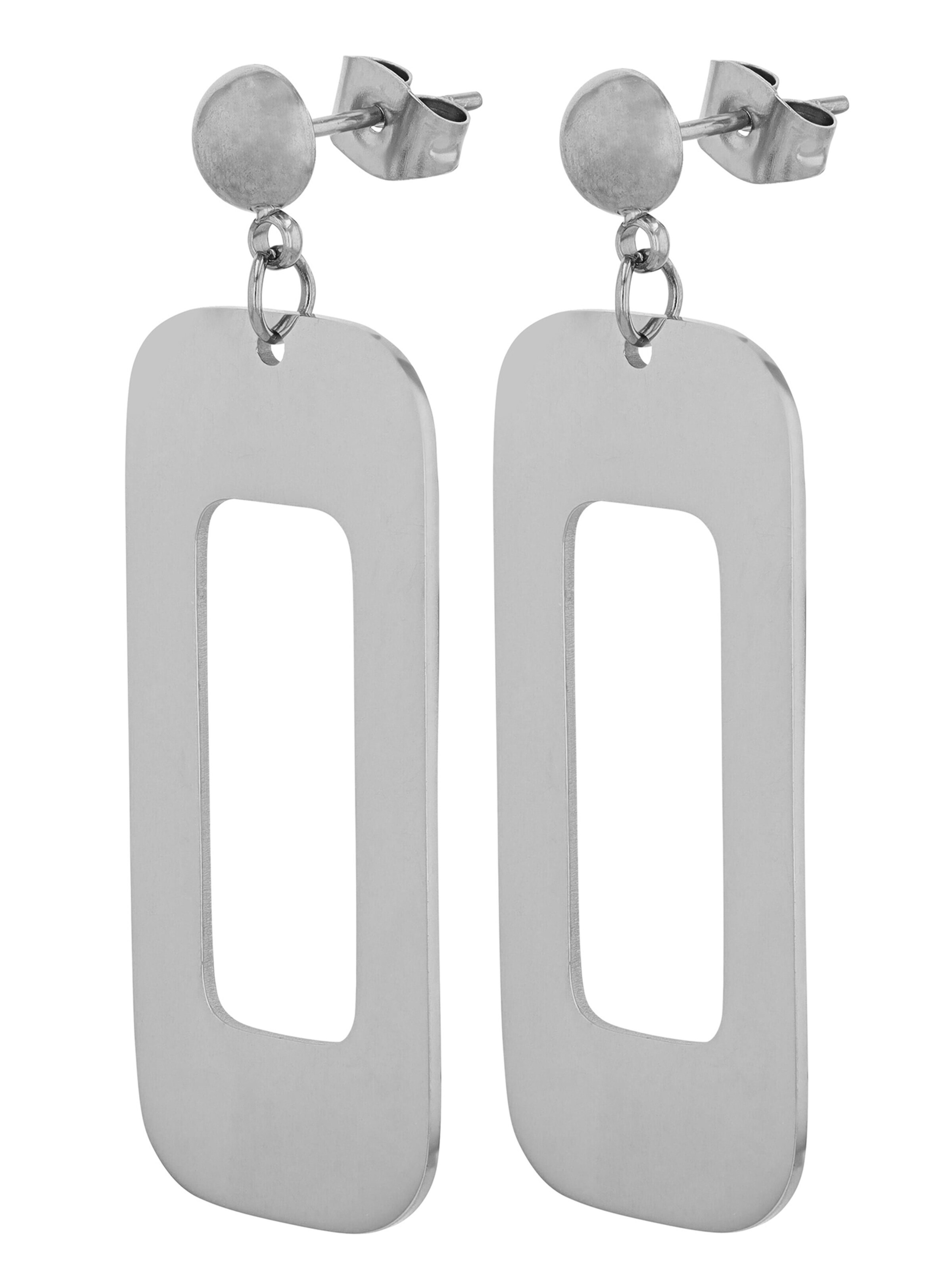 Akzent Earrings 'wasserfest' in Silver