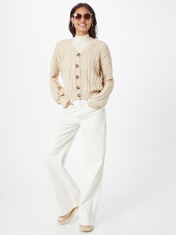 Femme Luxe Knit cardigan 'PYPER' in Beige