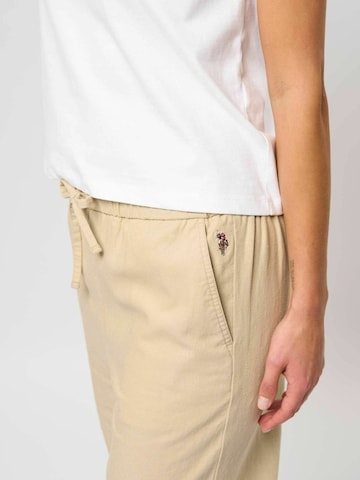 U.S. POLO ASSN. Normální Kalhoty ' Martine pants ' – béžová