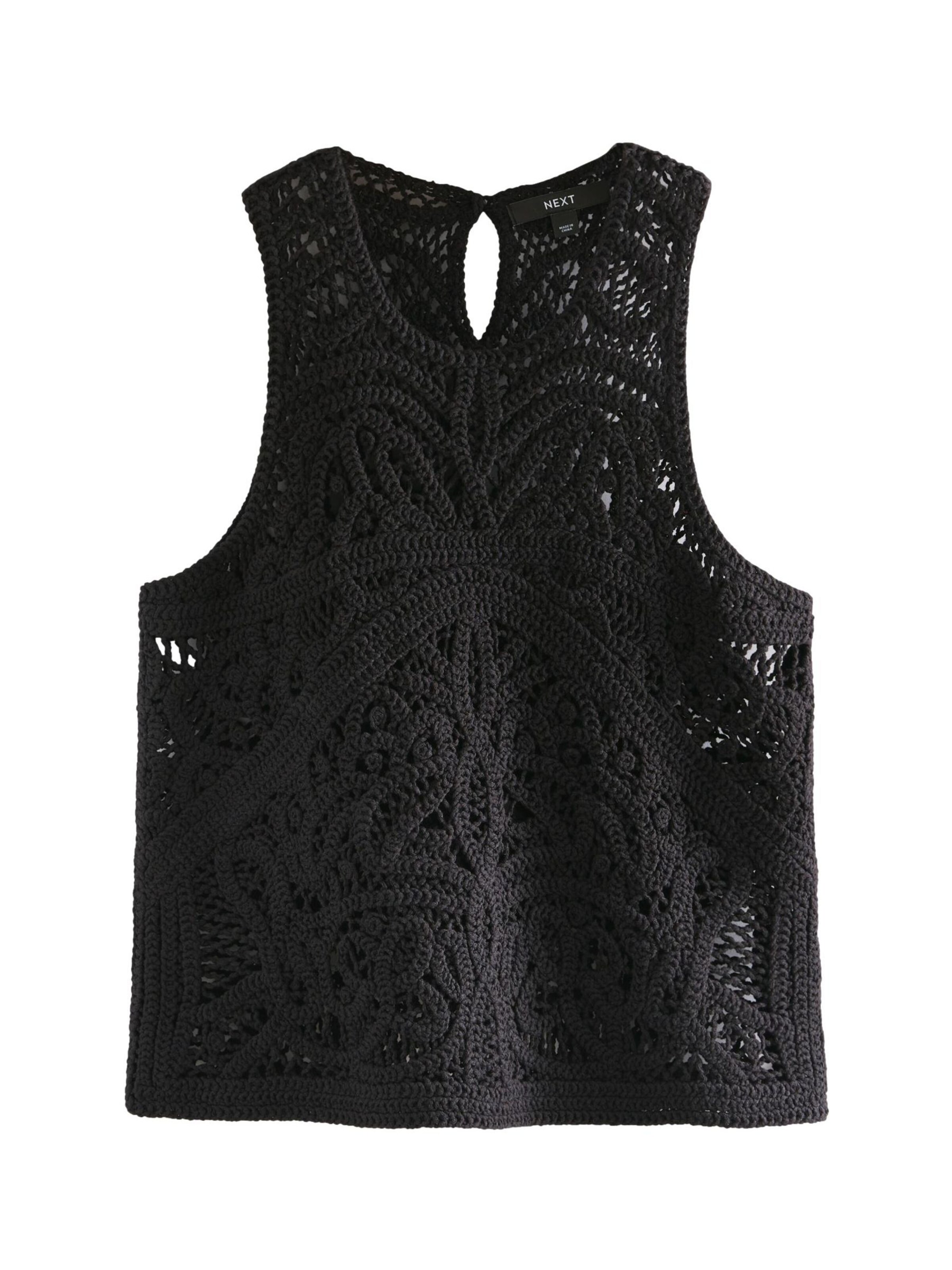 Next Τοπ σε μαύρο: μπροστά