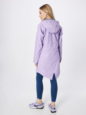 Derbe Raincoat 'Travel Friese' in Purple