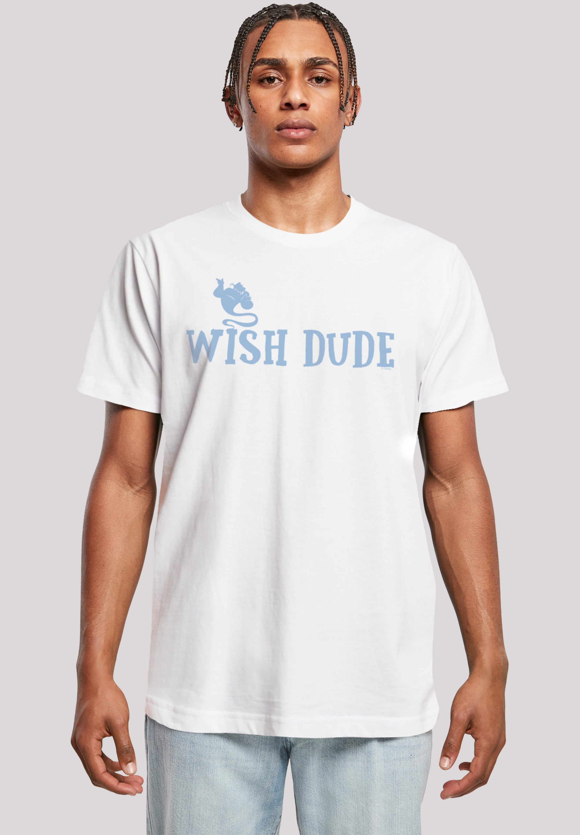 F4NT4STIC T Shirt Disney Aladdin Wish Dude in WeiB ABOUT YOU