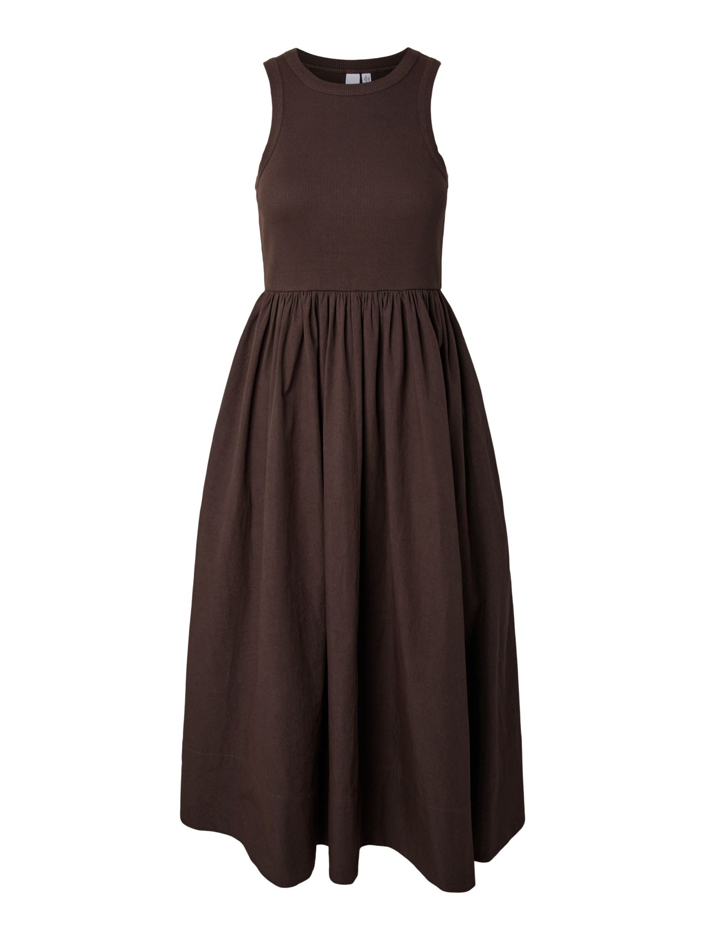 Robe 'YASMiri' YAS en marron : devant