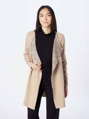 ZABAIONE Strickjacke 'Goja' in Beige: predná strana