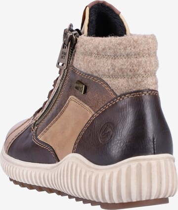 REMONTE High-Top Sneakers in Brown