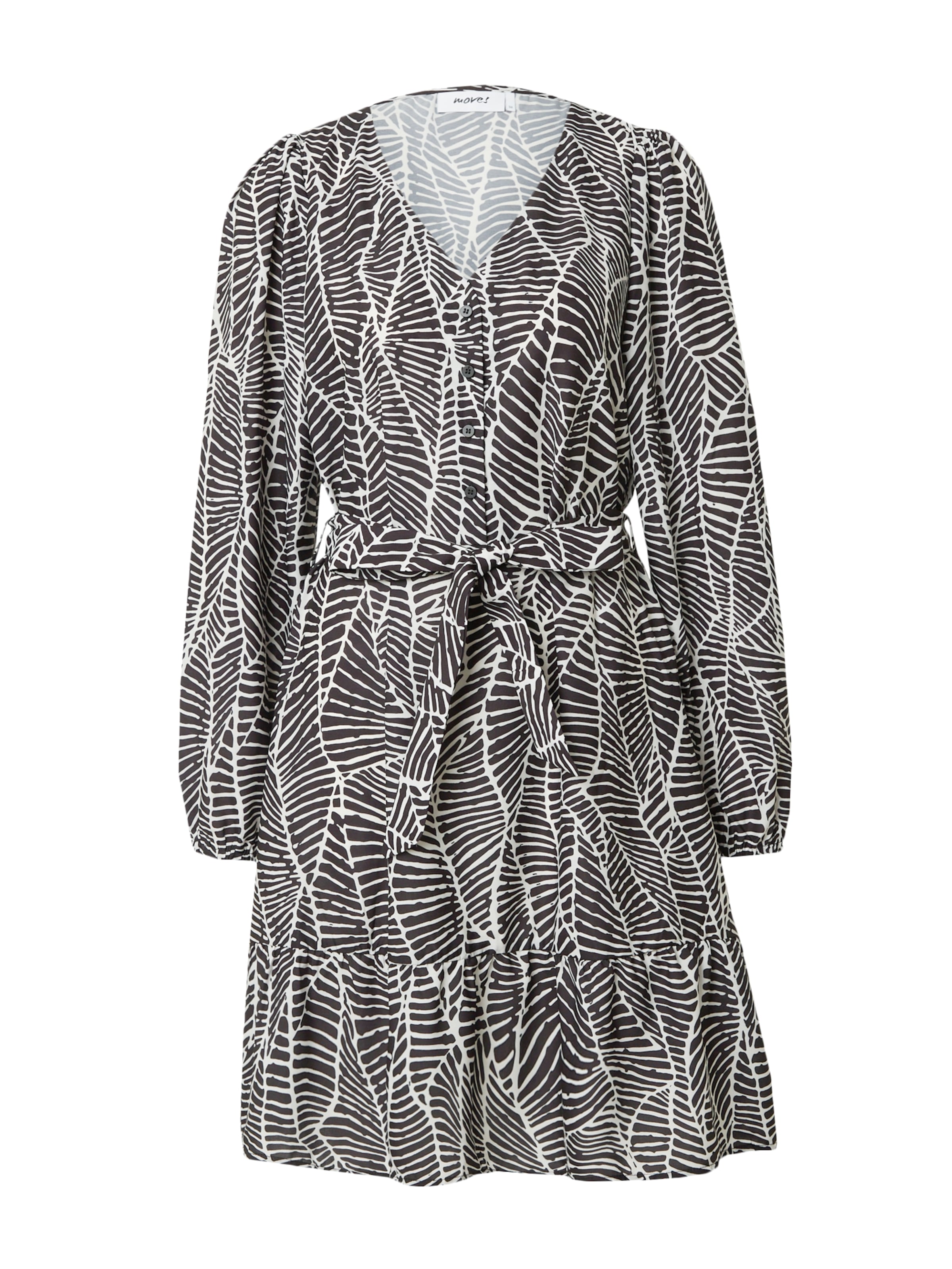 Moves Jurk in Zwart: voorkant