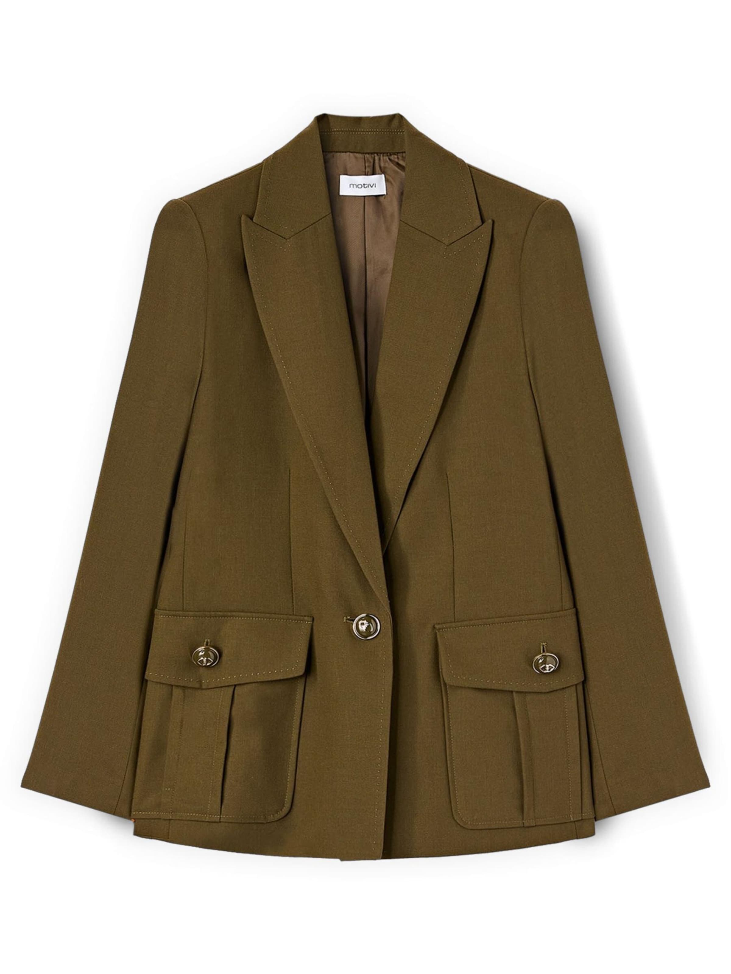 Blazer di MOTIVI in verde: frontale