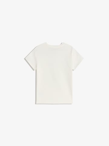 T-shirt Bershka en blanc