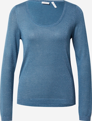 Pull-over s.Oliver BLACK LABEL en bleu : devant