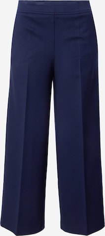 Pantalon à plis MORE & MORE en bleu : devant