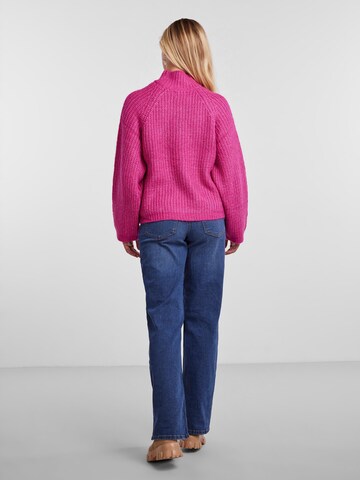 PIECES Pullover 'NELL' in Pink