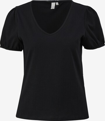 QS Shirt in Black: front