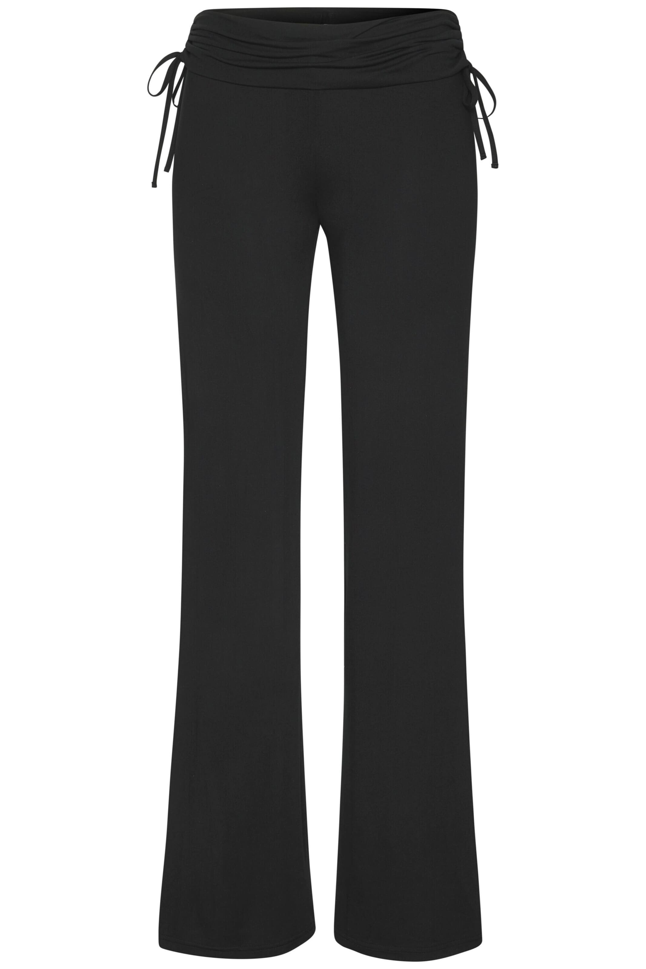 LASCANA Flared Hose in Schwarz: Vorderseite