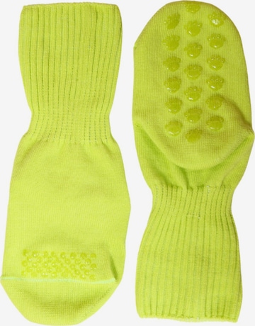 Sokisahtel Socks 'LONDON cotton socks for babies' in Green: front