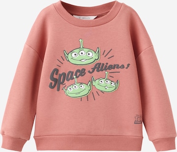 MANGO KIDS Collegepaita 'TOY ALIEN' värissä oranssi: etupuoli