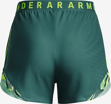 Regular Pantalon de sport 'Play Up 3.0' UNDER ARMOUR en vert