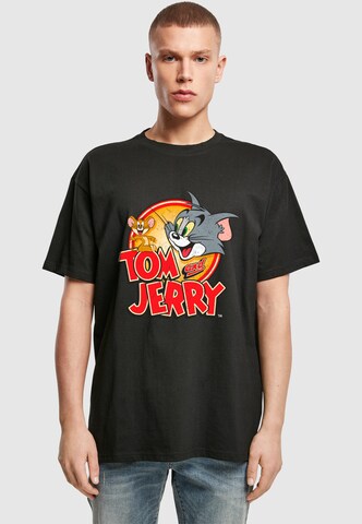 Merchcode Shirt 'Tom and Jerry' in Black: front