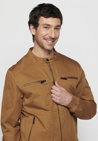 KOROSHI Between-season jacket in Brown