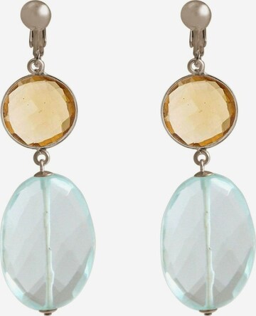 Gemshine Earrings in Silver: front