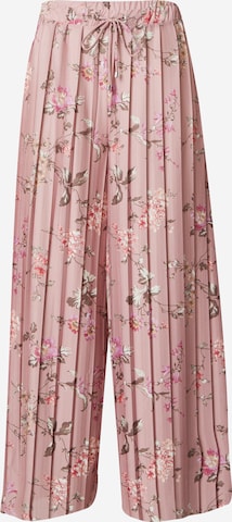 ABOUT YOU Wide Leg Stoffbukse 'Viviana Trousers' i rosa: forside