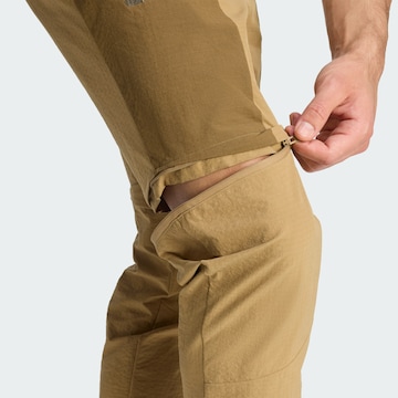 ADIDAS TERREX Regular Outdoor trousers 'Xperior Utilitas Clima365' in Brown