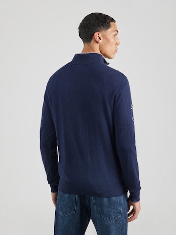 La Martina Πουλόβερ σε μπλε: πίσω