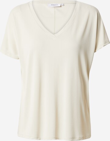 T-shirt 'Fenya' MSCH COPENHAGEN en beige : devant