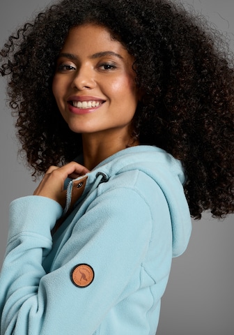 KangaROOS Fleece Jacket in Blue