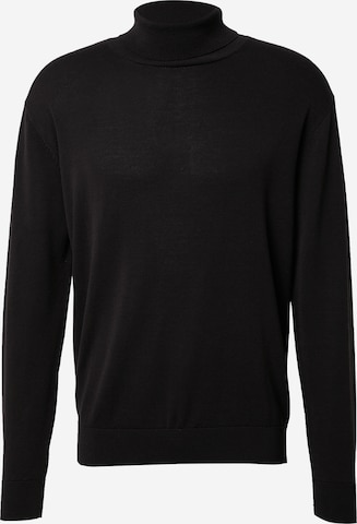 DAN FOX APPAREL Sweater 'Enno' in Black: front