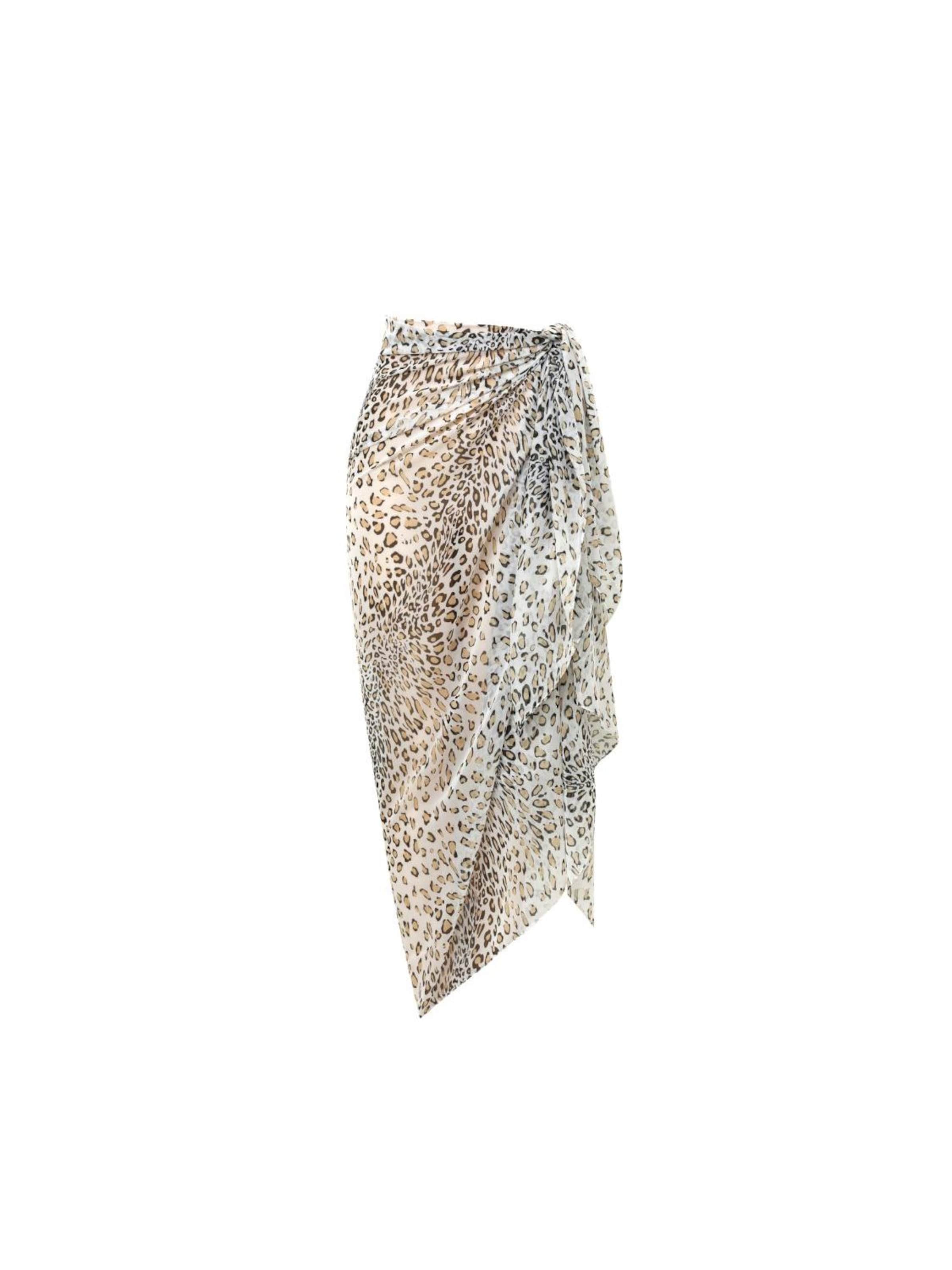 alberto cabale - Vestido de playa 'FELICITA' en blanco: frente