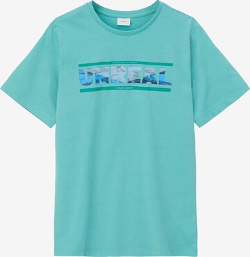 T-Shirt s.Oliver en bleu : devant