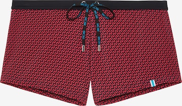 HOM Swim Trunks 'Corbiere' in Red: front