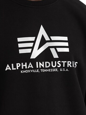 ALPHA INDUSTRIES Sweatshirt 'Basic'‌‌ in Schwarz