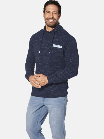 Jan Vanderstorm Sweatshirt 'Kervik' in Blue: front