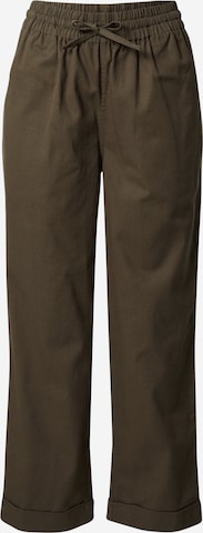 Oasis Wide leg Trousers in Green: front