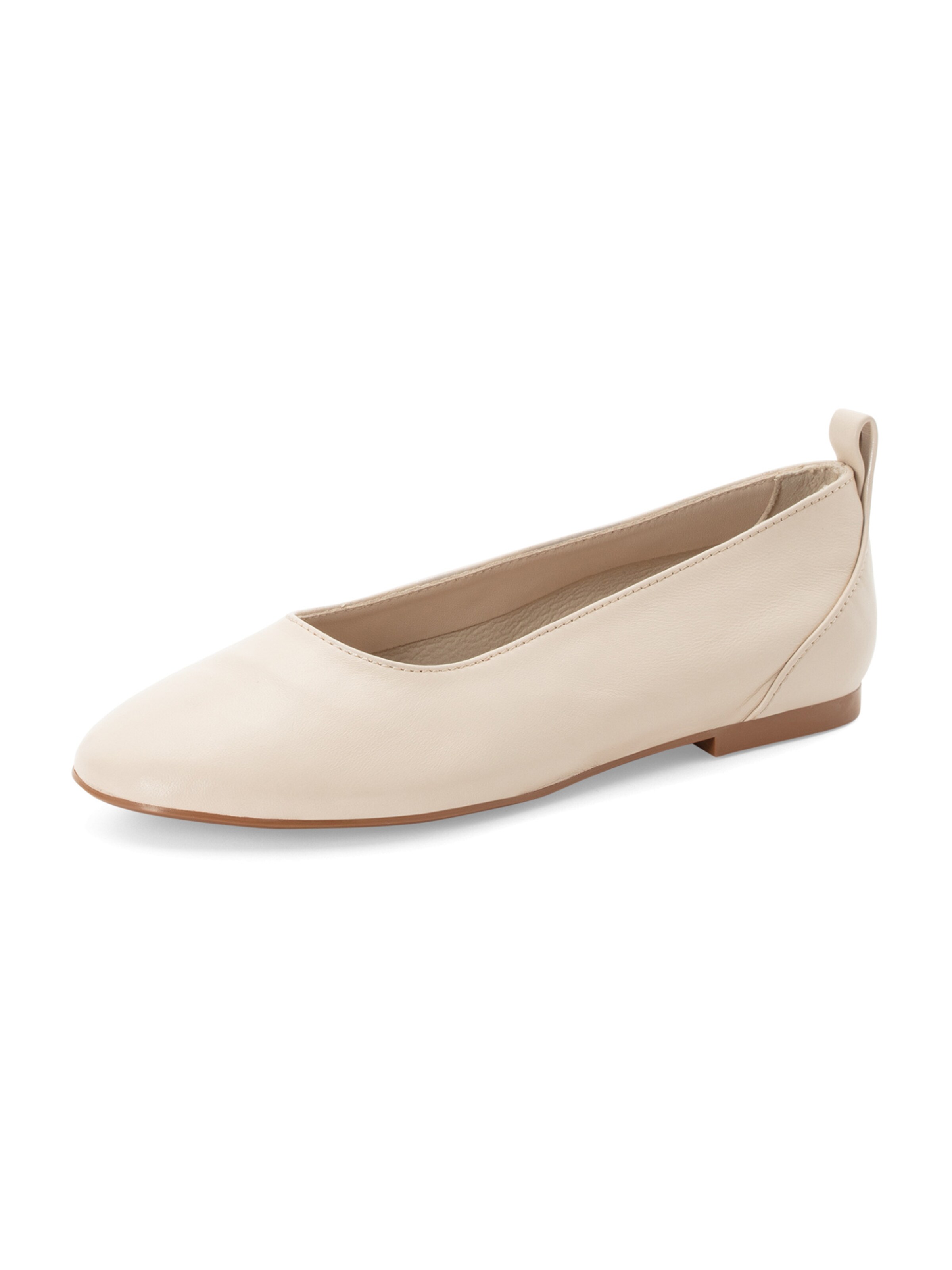 Tamaris Ballet Flats in Beige: front