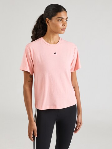 ADIDAS PERFORMANCE Funkční tričko 'POWER 3S' – pink: přední strana