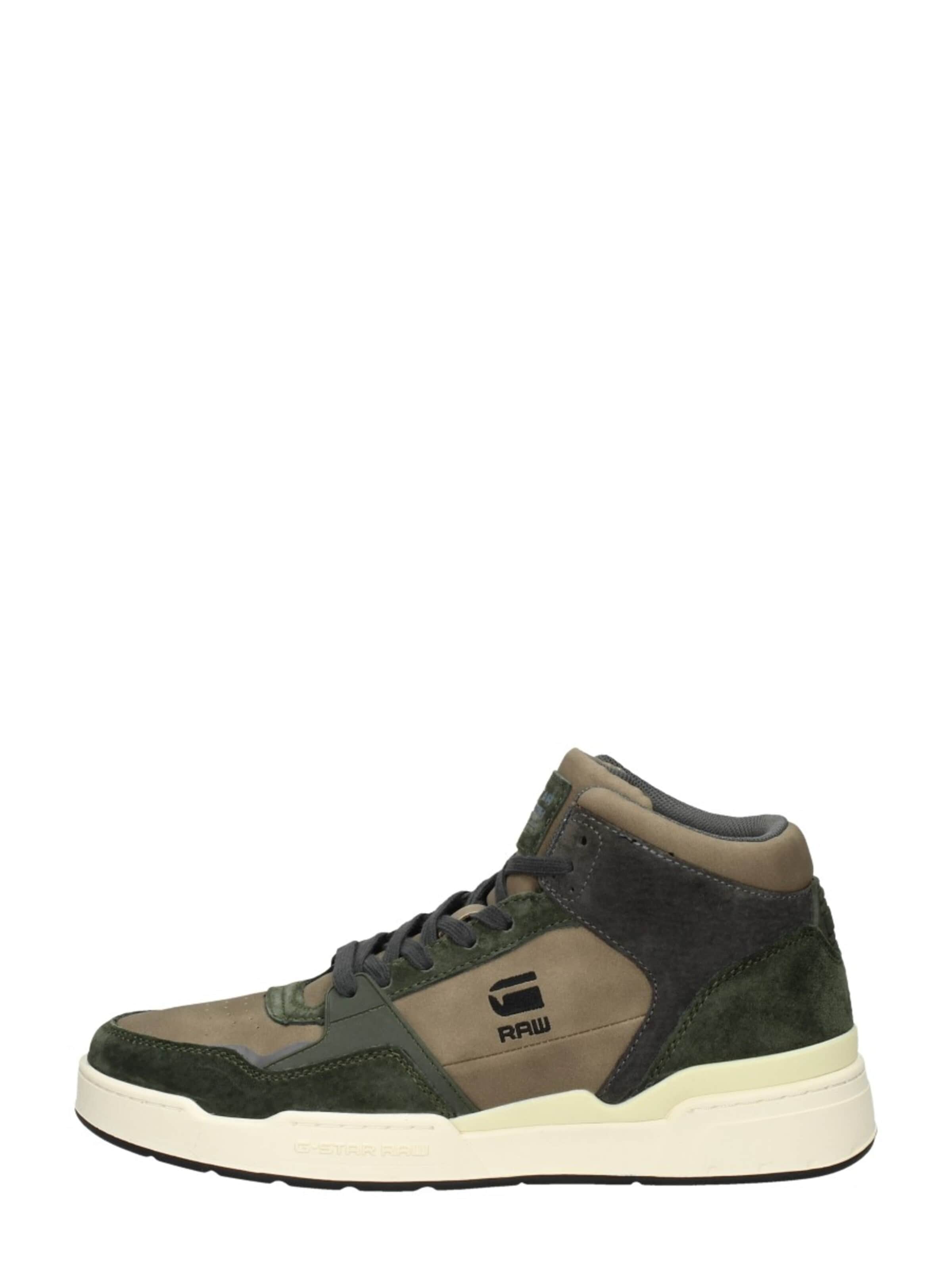 G-STAR Lace-up boot 'Attacc Mid BLK M' in 41 in Green, Item view