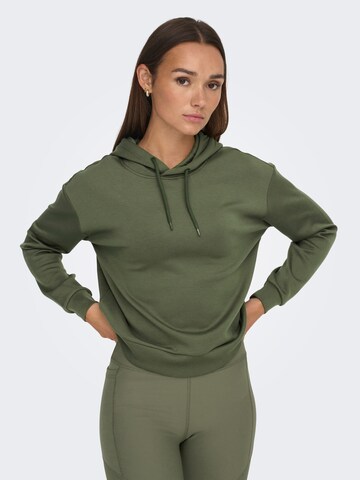 ONLY PLAY Athletic Sweatshirt in Green