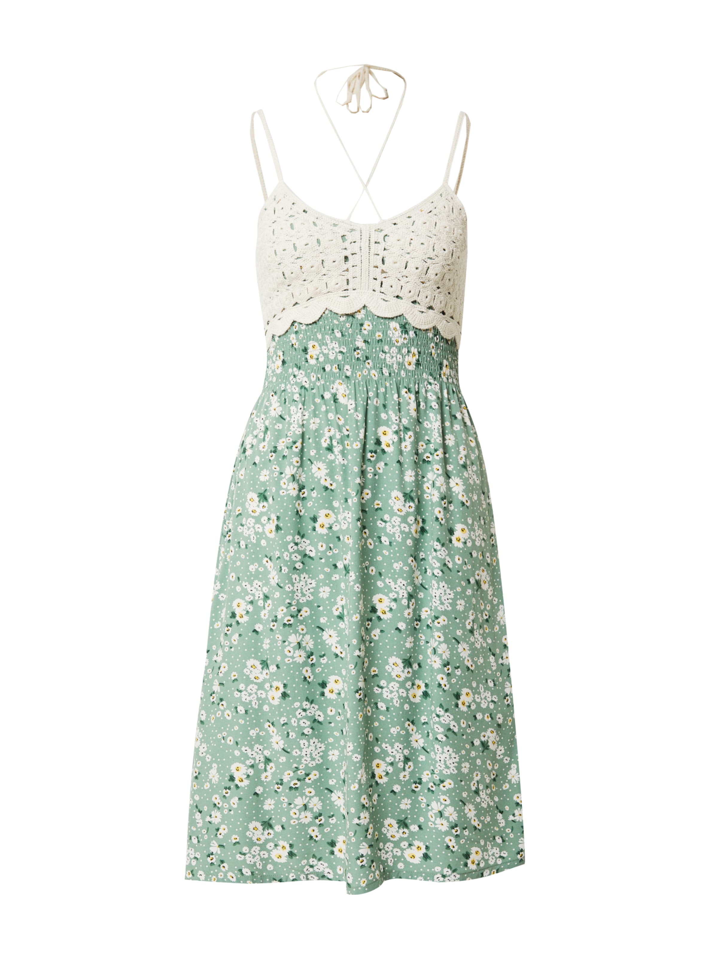 Hailys Sommerkjole 'Kana' i grøn: forside