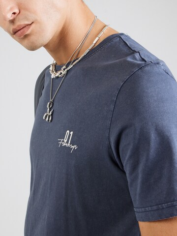 T-Shirt QS en bleu